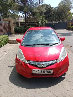Honda Fit Automatic 2012 Red