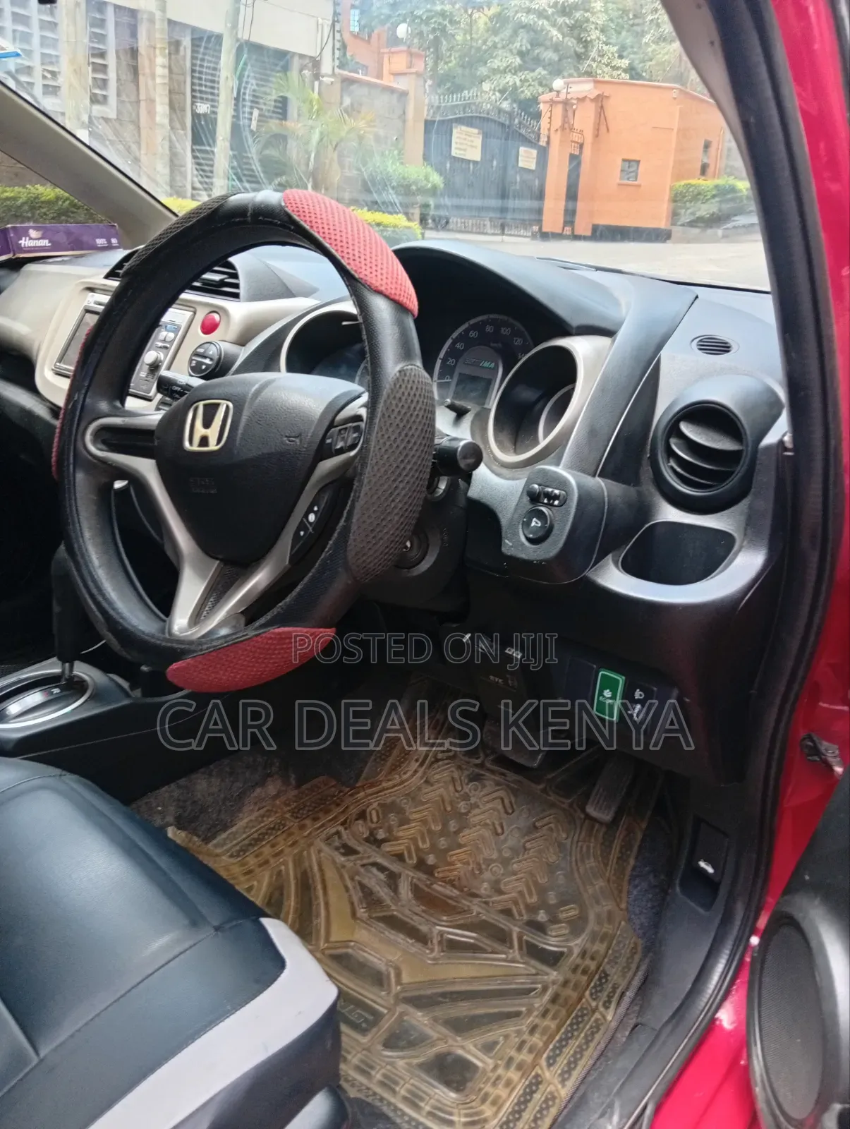 Honda Fit Automatic 2012 Red
