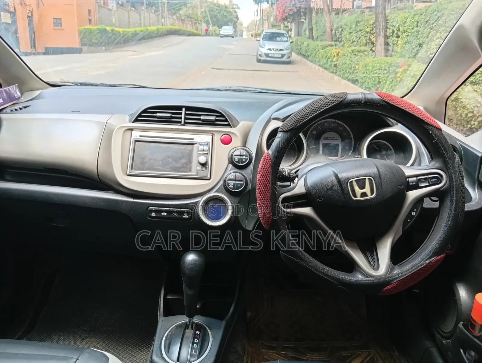 Honda Fit Automatic 2012 Red