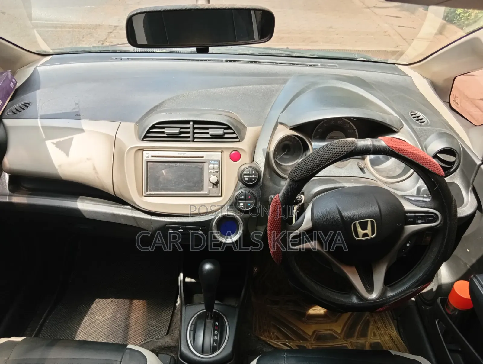 Honda Fit Automatic 2012 Red