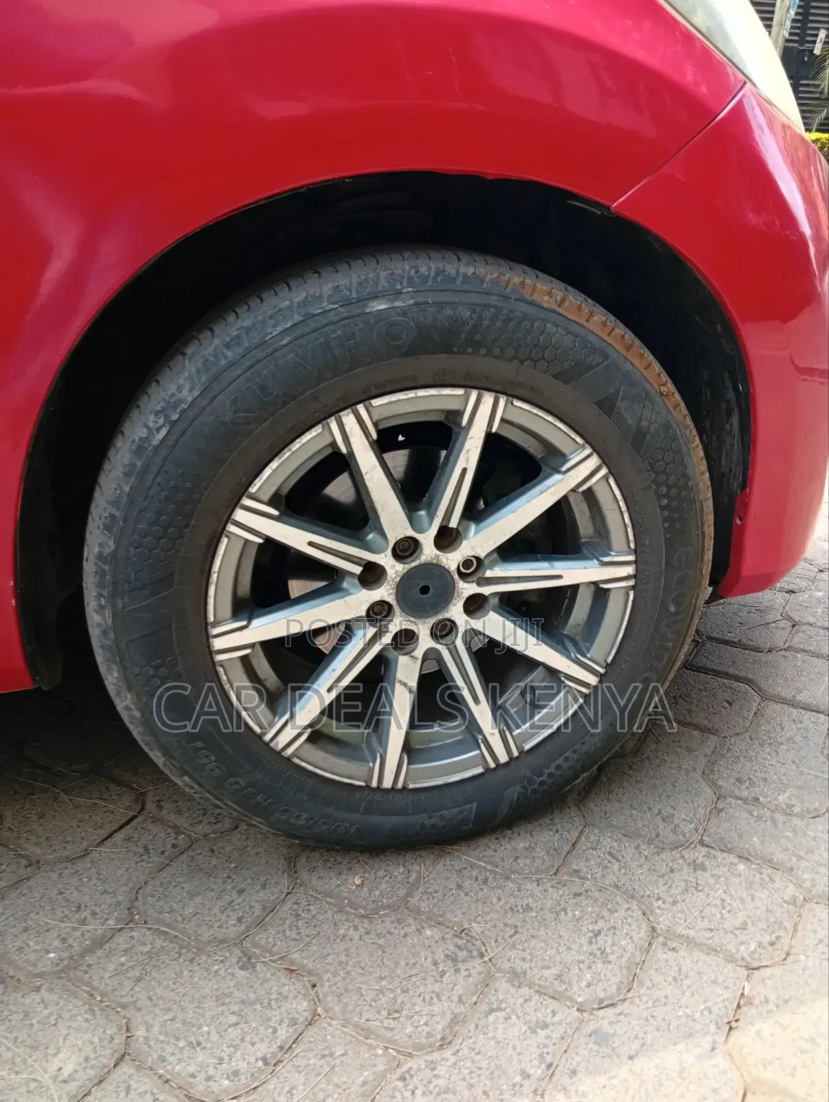Honda Fit Automatic 2012 Red