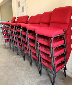 Red Church Chairs for Church Use