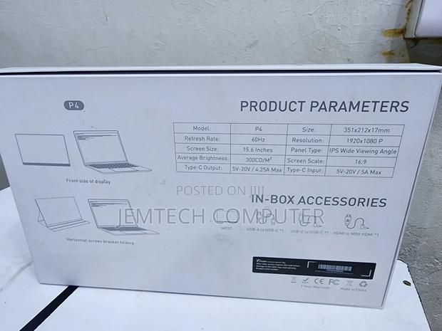 V2COM P4 Laptop Screen Extender 15.6-Inch - thumbnail 3