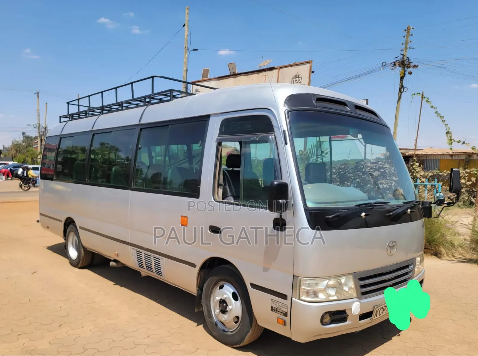 Toyota Coaster 2011 Silver