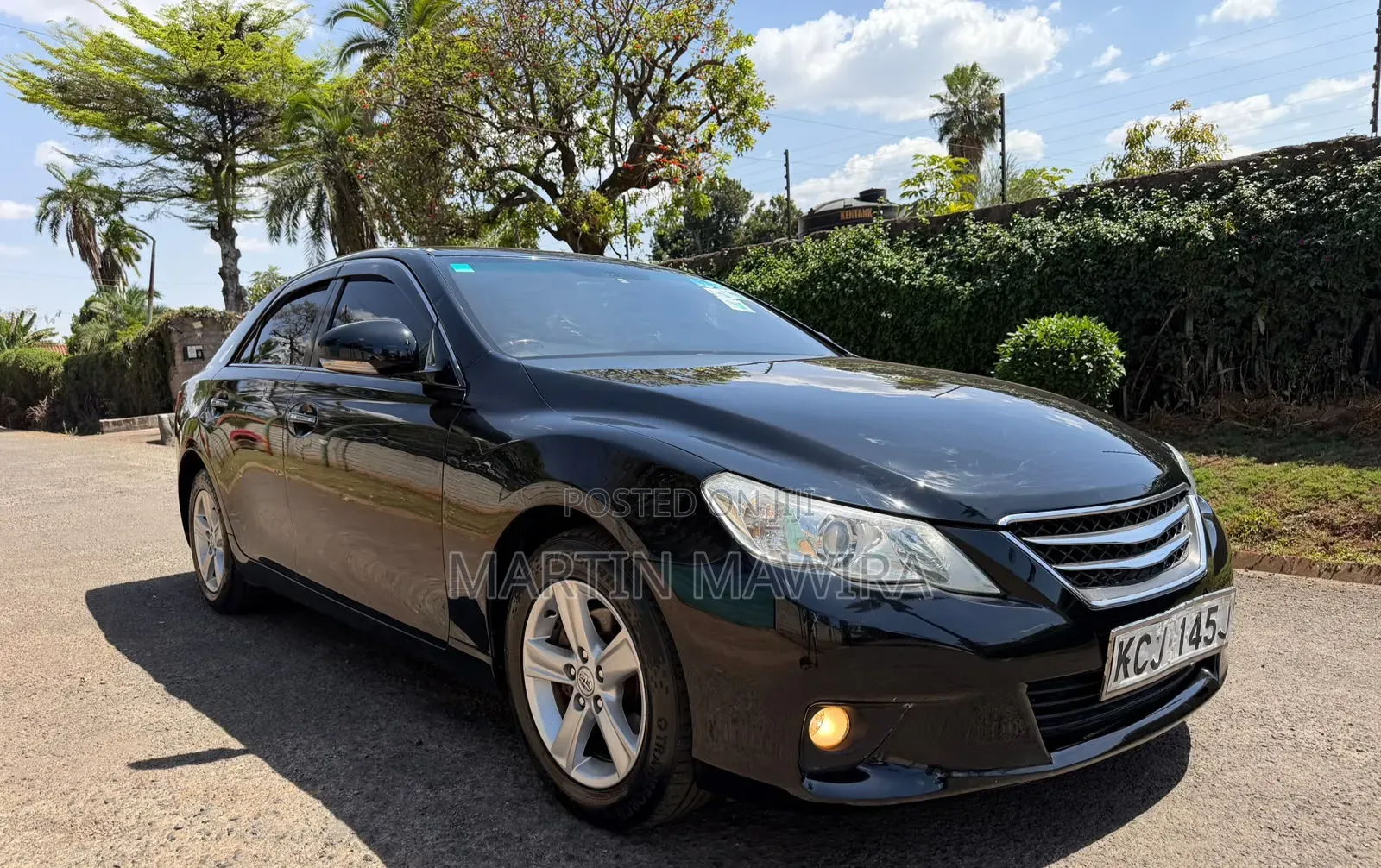 Toyota Mark X 2010 Black