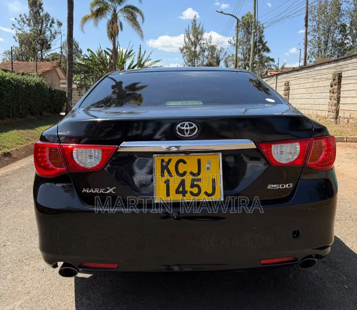 Toyota Mark X 2010 Black