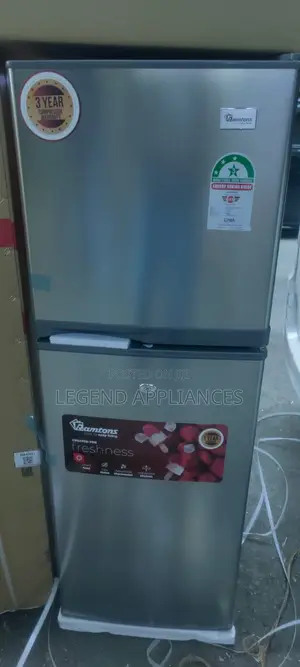 Ramtons 138L Double Door Fridge 3Star Energy Saving