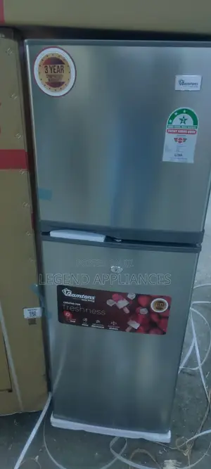 Ramtons 138L Double Door Fridge 3Star Energy Saving