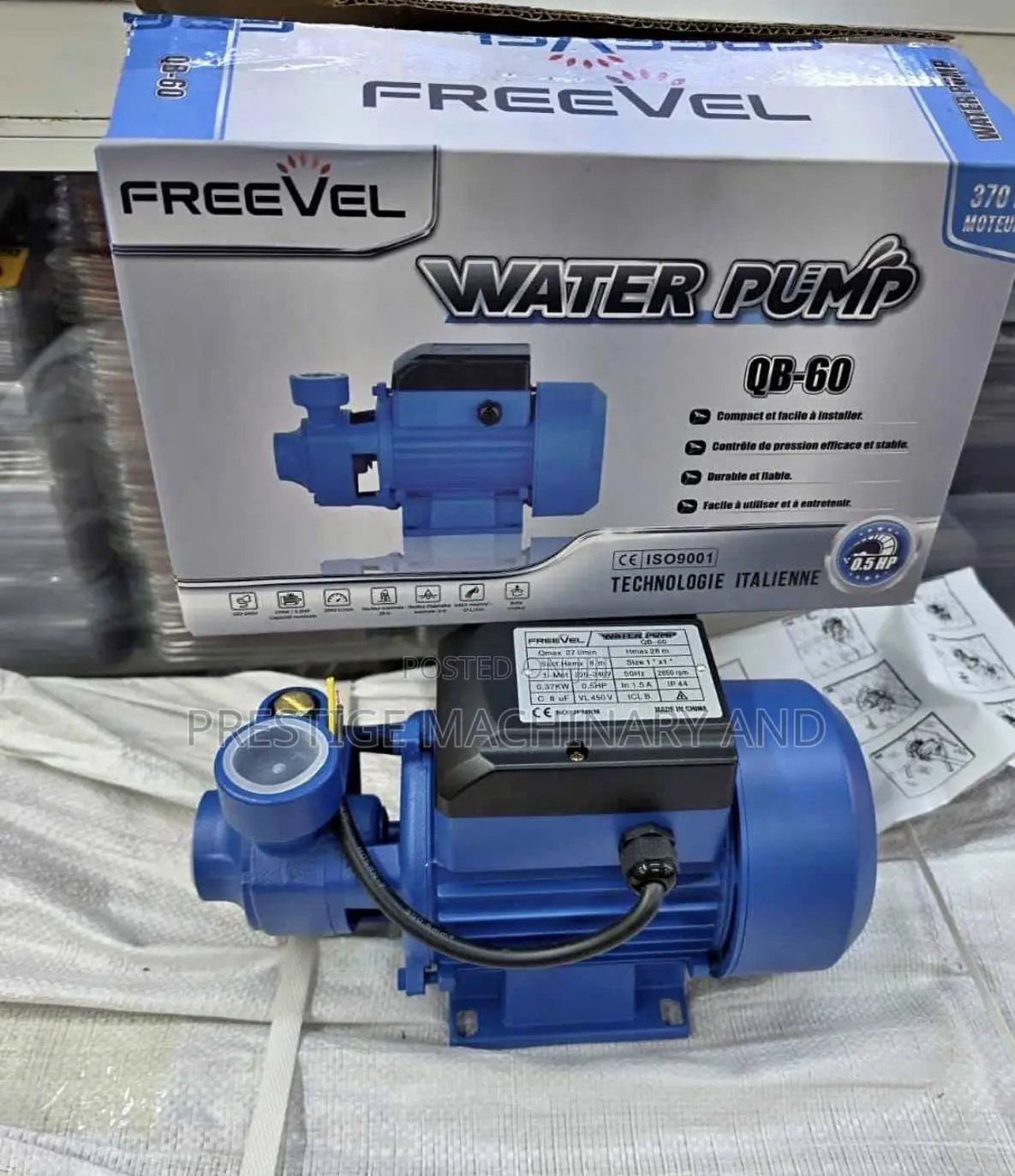 0.5hp Booster Pump Freevel/ Freevel Water Pump 0.5hp