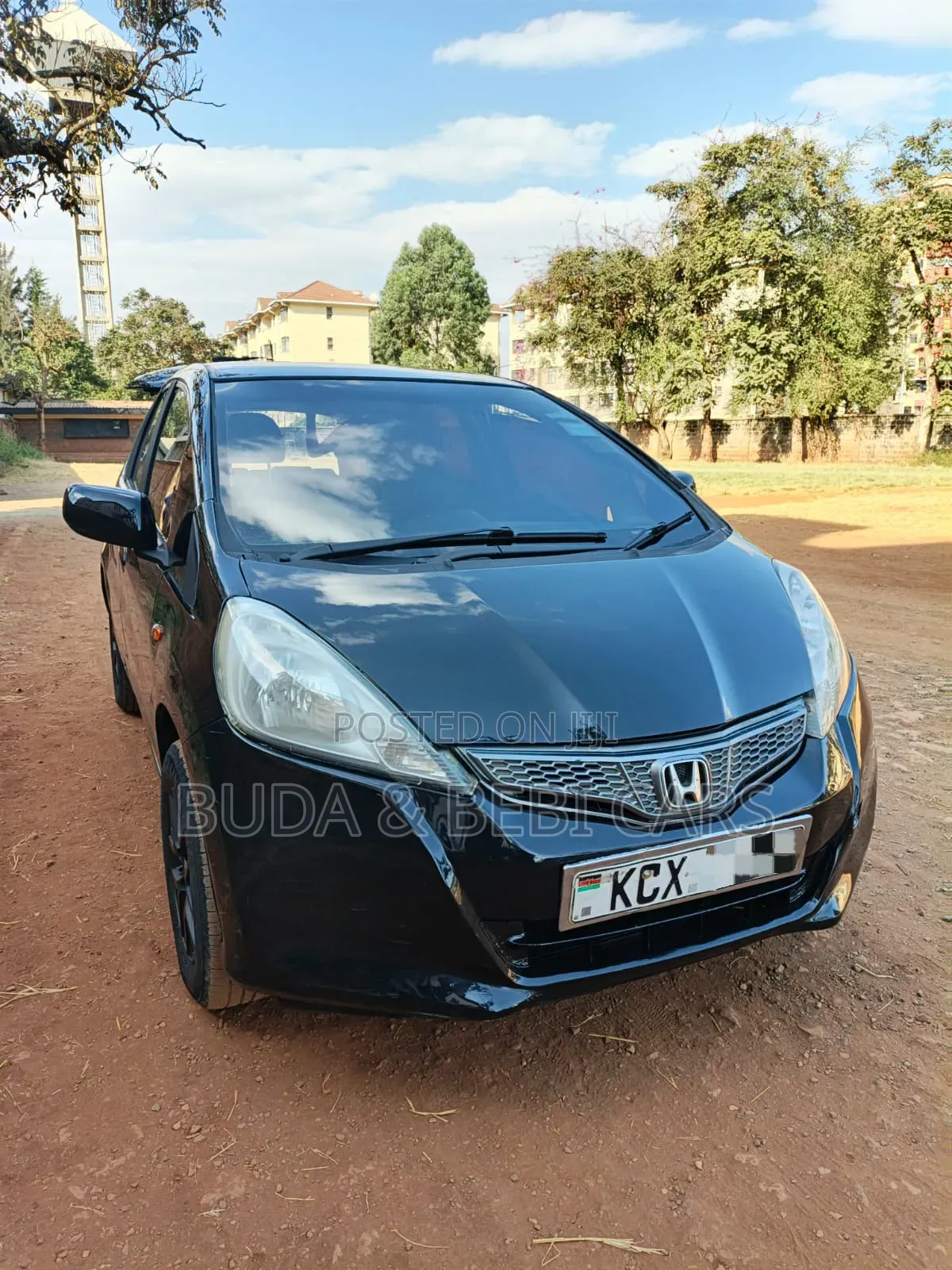 Honda Fit 2012 Matt Black