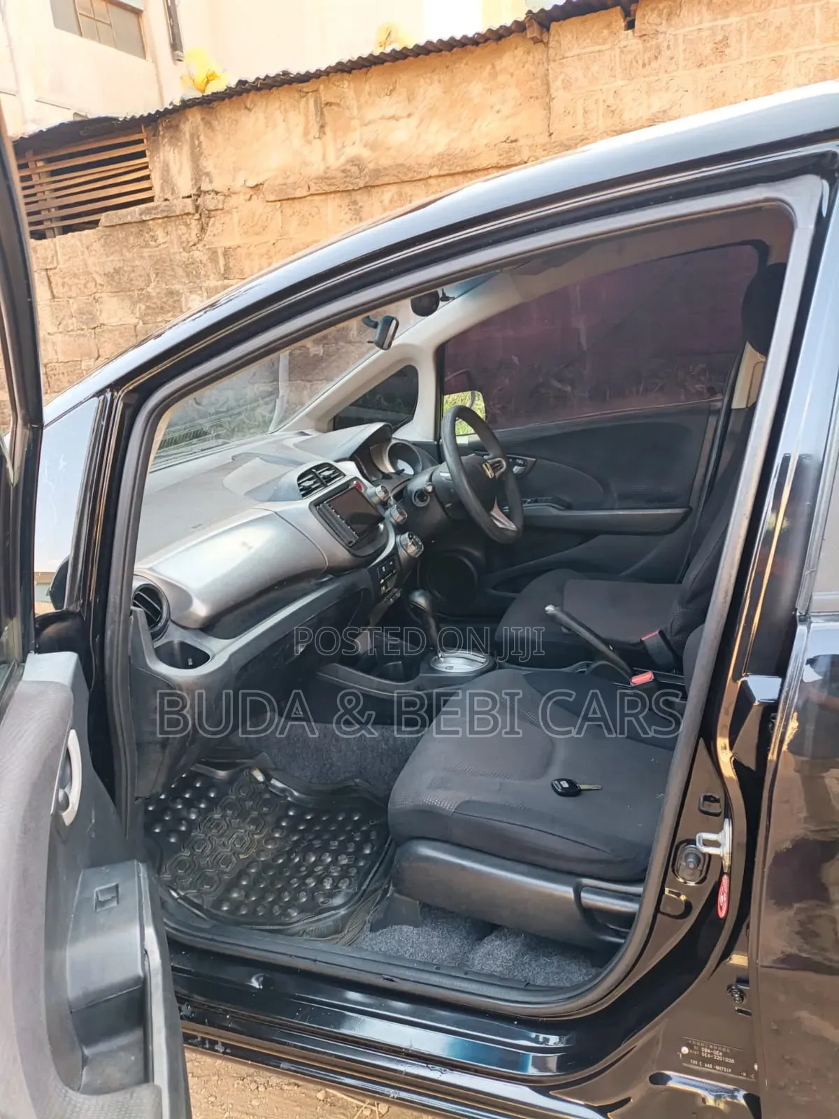 Honda Fit 2012 Matt Black