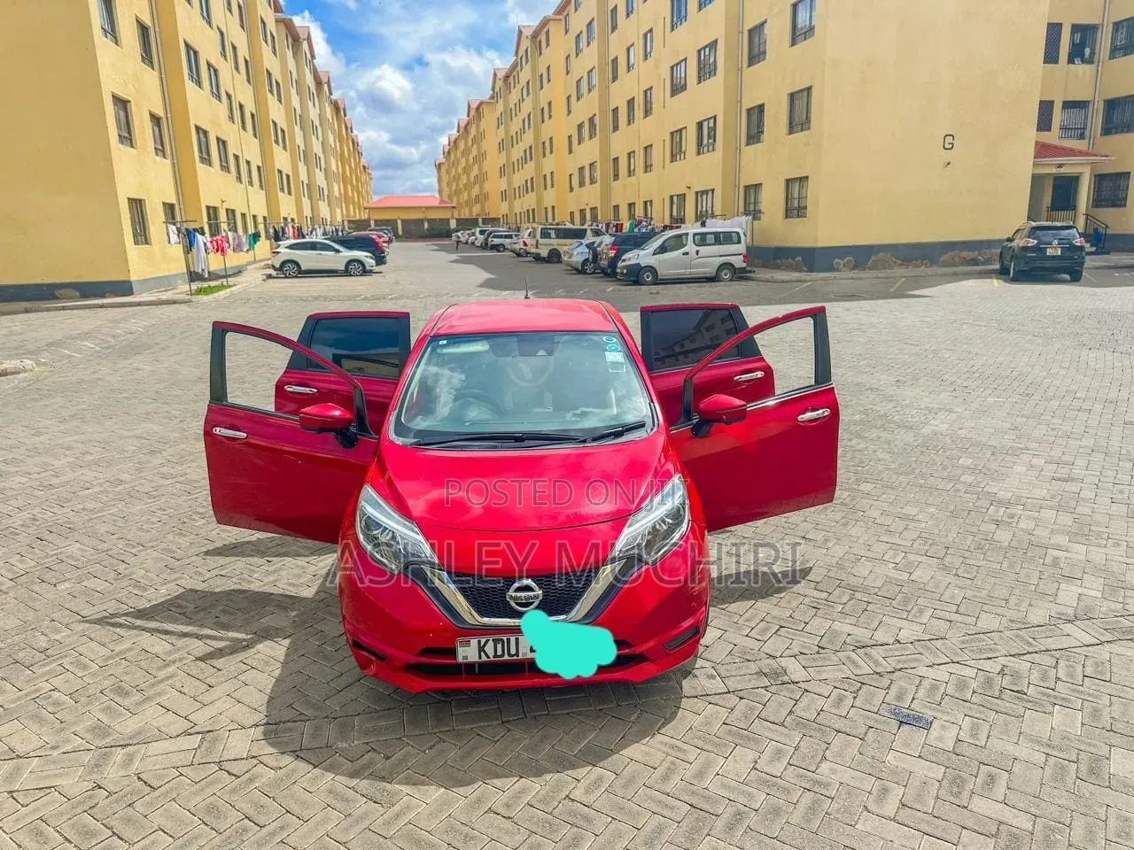 Nissan Note 2018 Red
