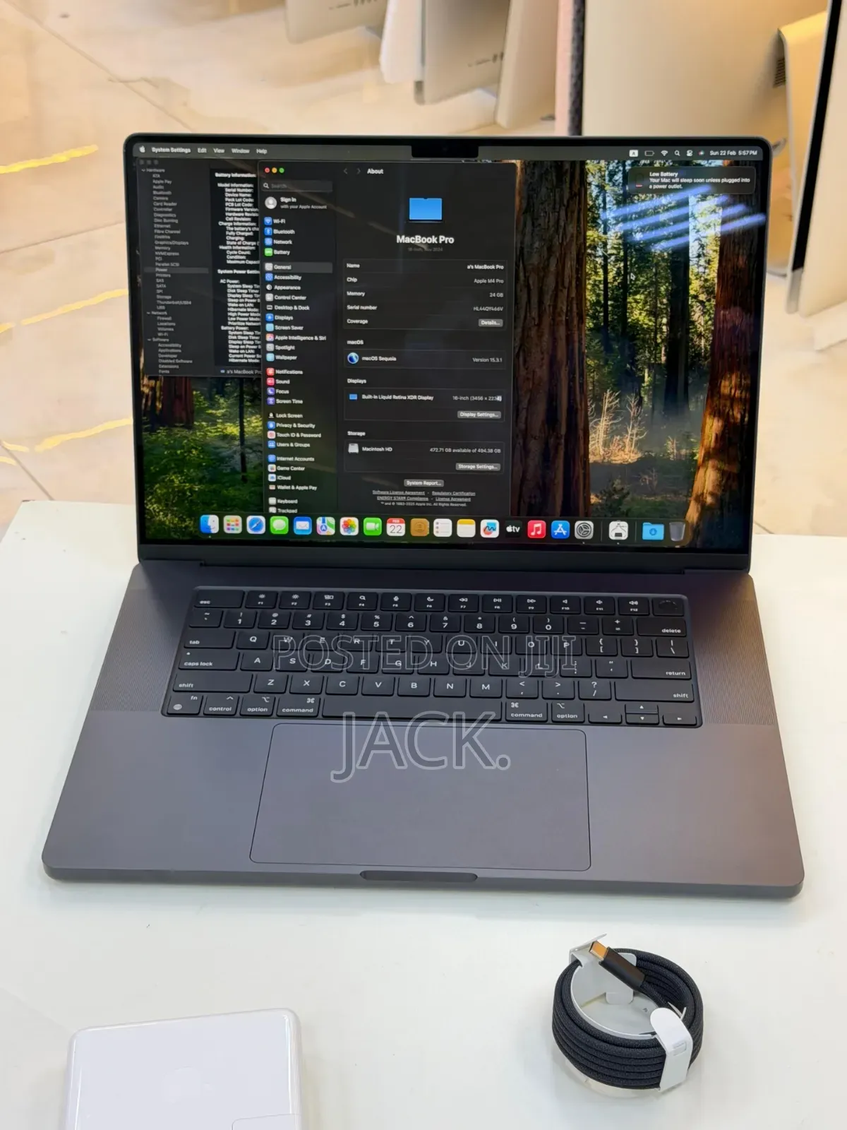 Laptop Apple MacBook Pro 2023 M3 Pro 18GB Apple M3 Pro SSD 512GB