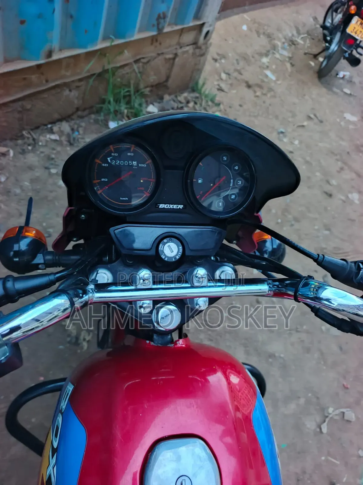 Bajaj Boxer 125 2025 Red