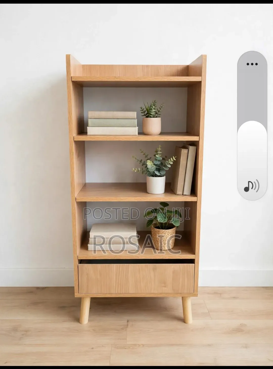 Imported Bookshelf With Drawer