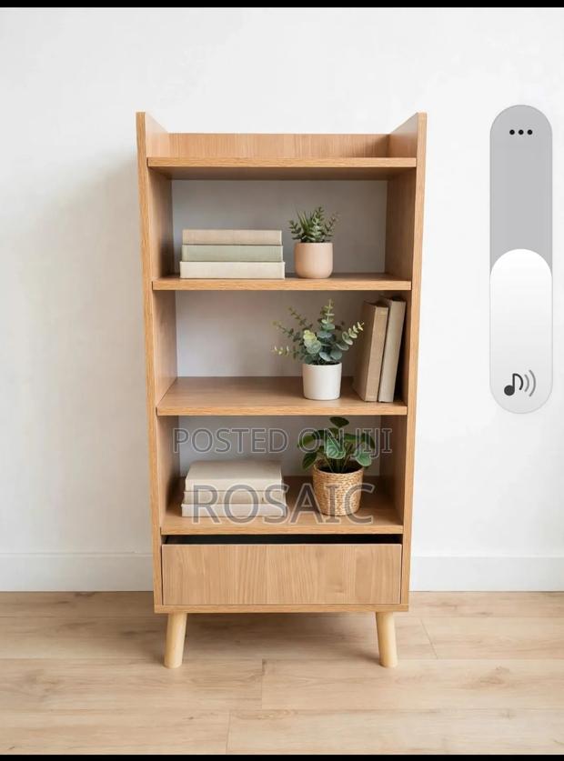 Imported Bookshelf With Drawer - thumbnail 2