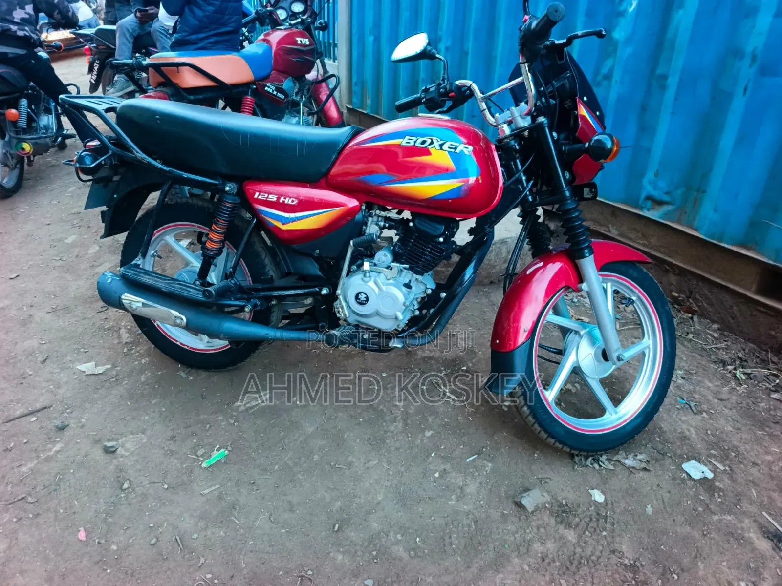 Bajaj Boxer 125 2025 Red