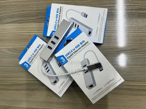 3 Ports USB 3.0 Hub With Ethernet Port
