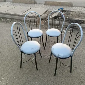 Simple Classy Restaurant Chairs, Silver
