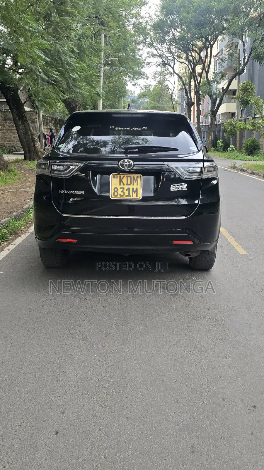 Toyota Harrier 2.0 4WD 2017 Black