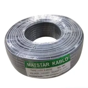 90 Metres 3 Core PVC Insulated Wire for Domestic Indoor Wiring
