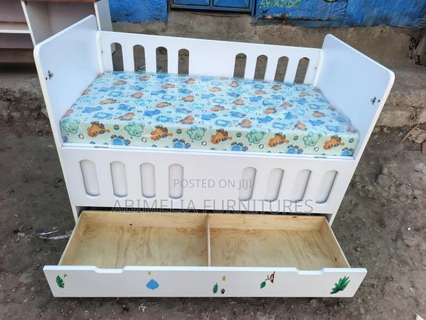 Baby Cot With Mattress - main view