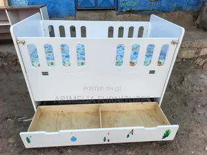 Baby Cot With Mattress