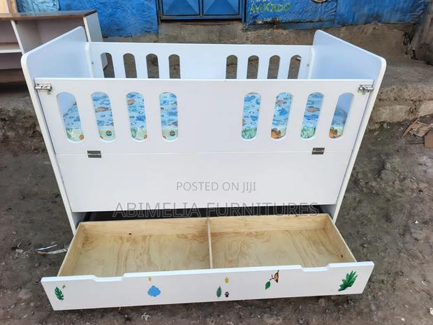 Baby Cot With Mattress - thumbnail 2