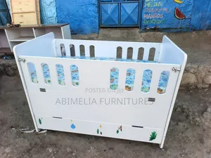 Baby Cot With Mattress
