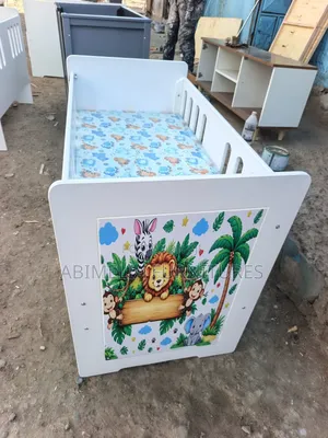 Baby Cot With Mattress