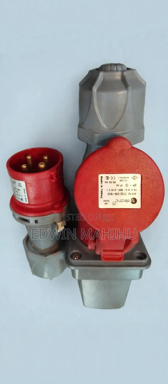 Industrial Socket 16amps 4pin