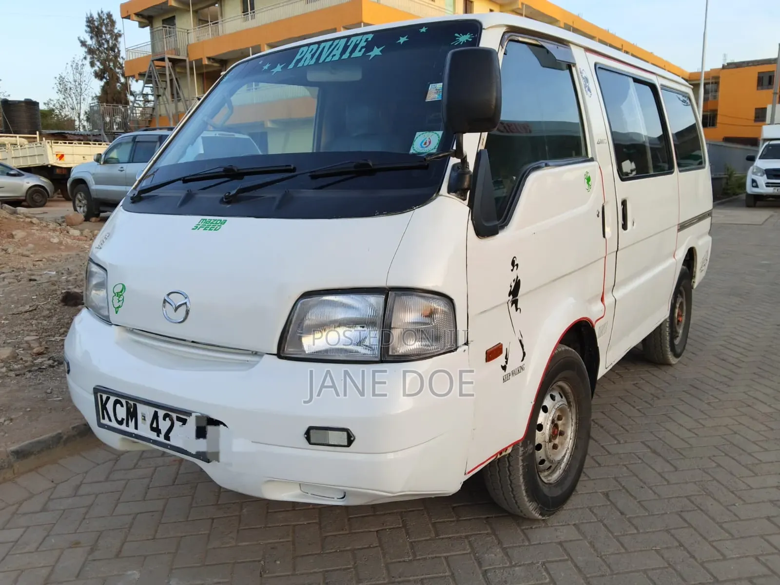 Mazda B 2010 White