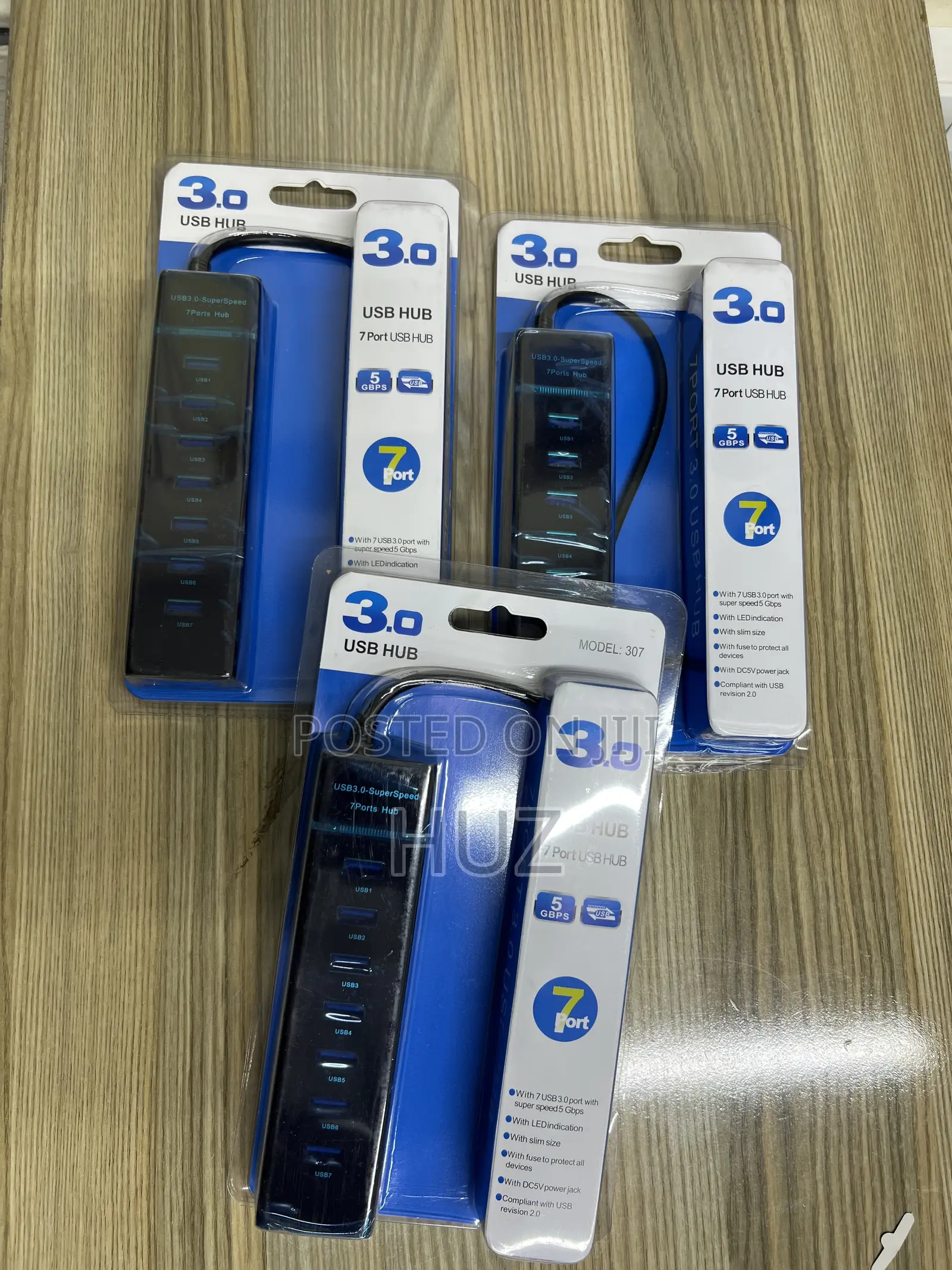 7 Ports 3.0 USB Hub