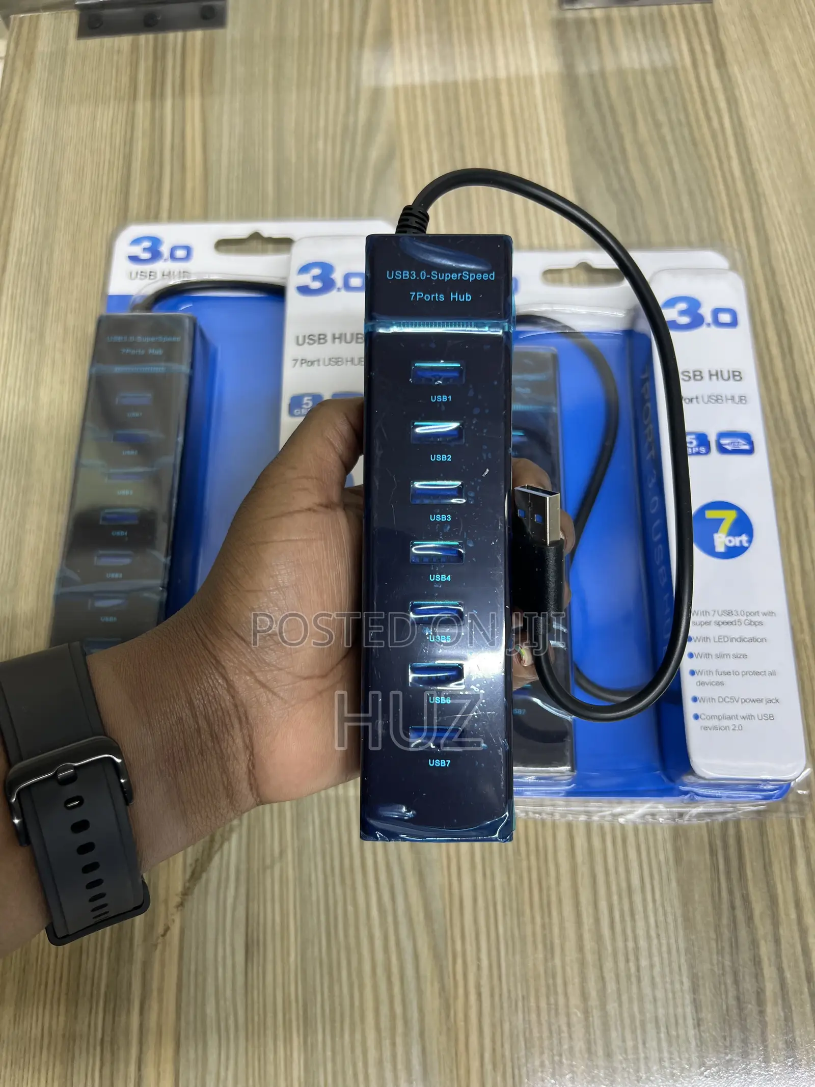 7 Ports 3.0 USB Hub