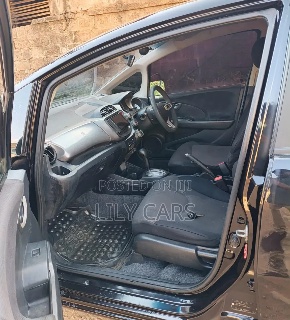 Honda Fit 2012 Black