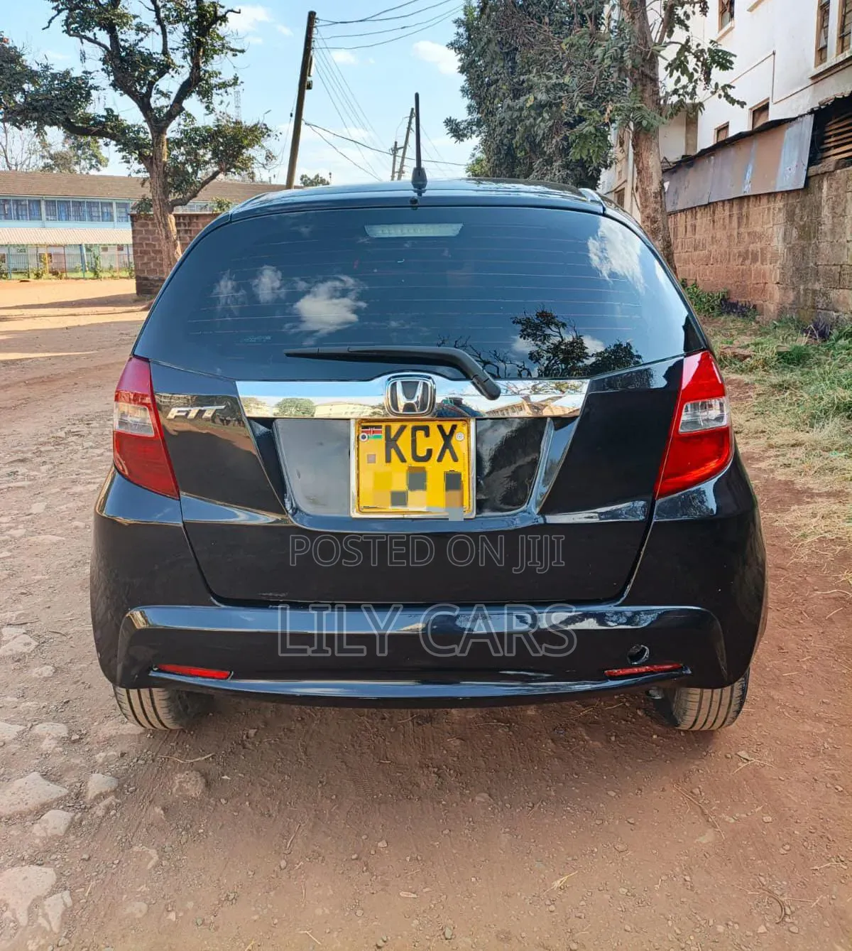 Honda Fit 2012 Black