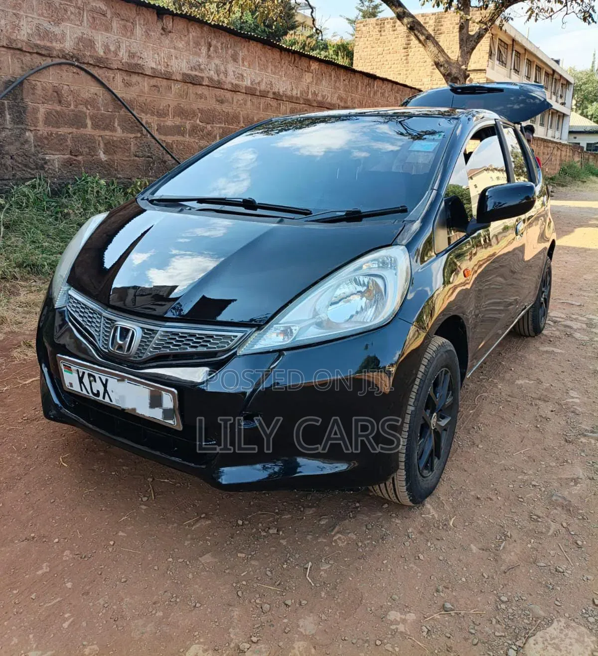 Honda Fit 2012 Black