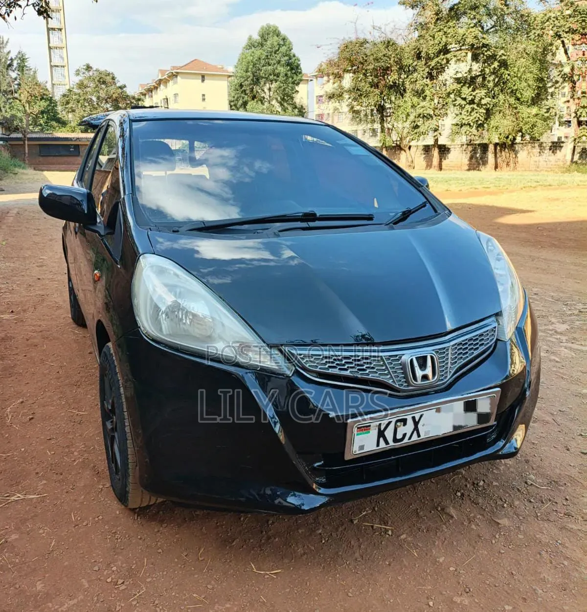 Honda Fit 2012 Black