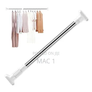 Stainless Steel Expandable Shower & Towel Rod (110–200cm)