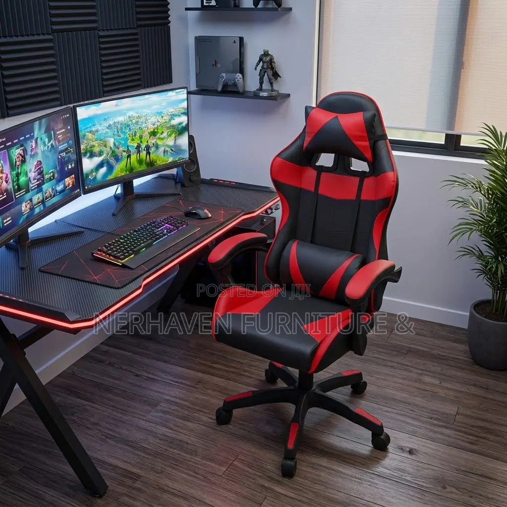 Red Gaming Chair – Stylish Ergonomic Gaming Office Chair