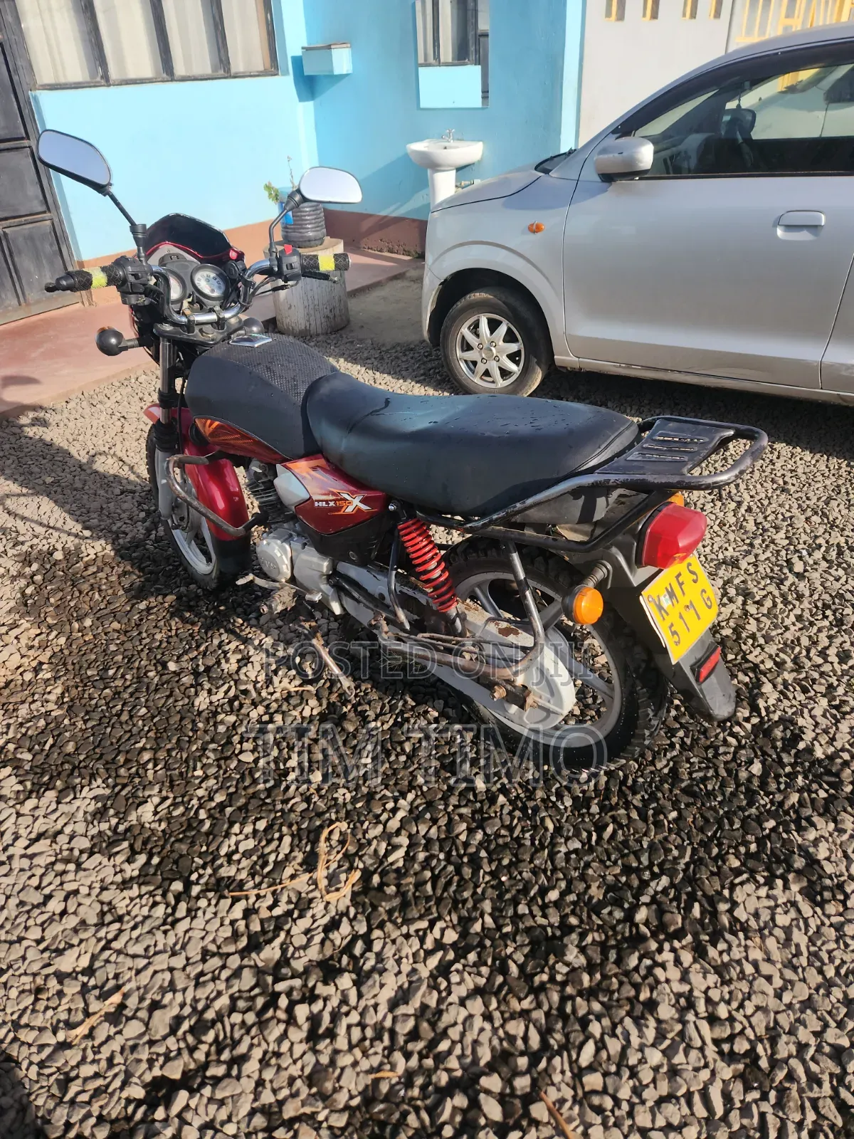 TVS HLX Plus ES 2024 Red