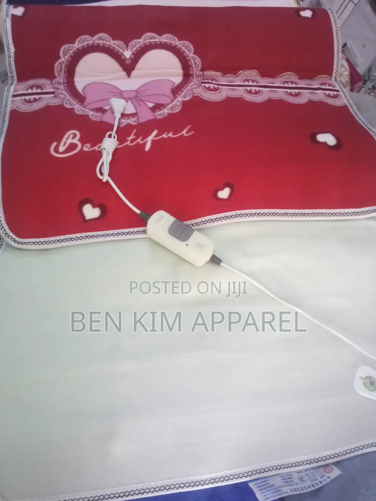 70cms by 150cms Electric Heated Blankets