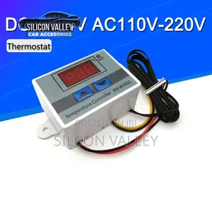 Digital LED Temperature Controller W3001 for Incubator Cooling Heating