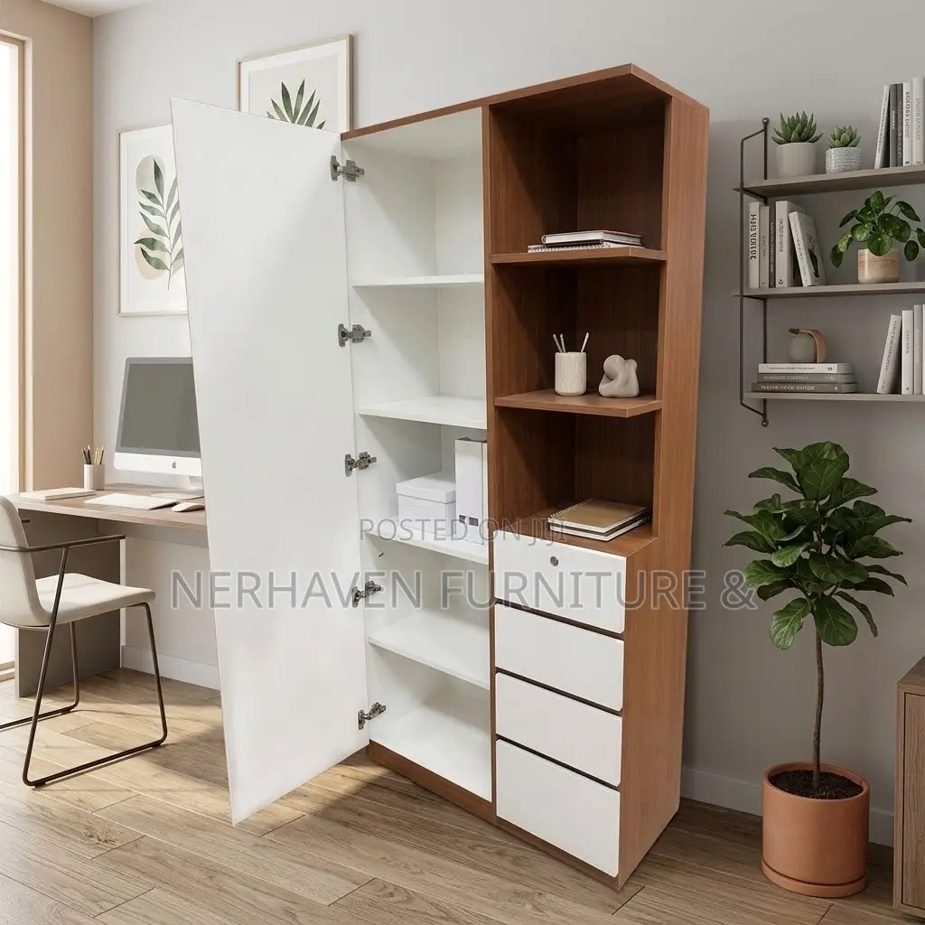 Bookshelf – Modern Wooden Bookcase for Home Office