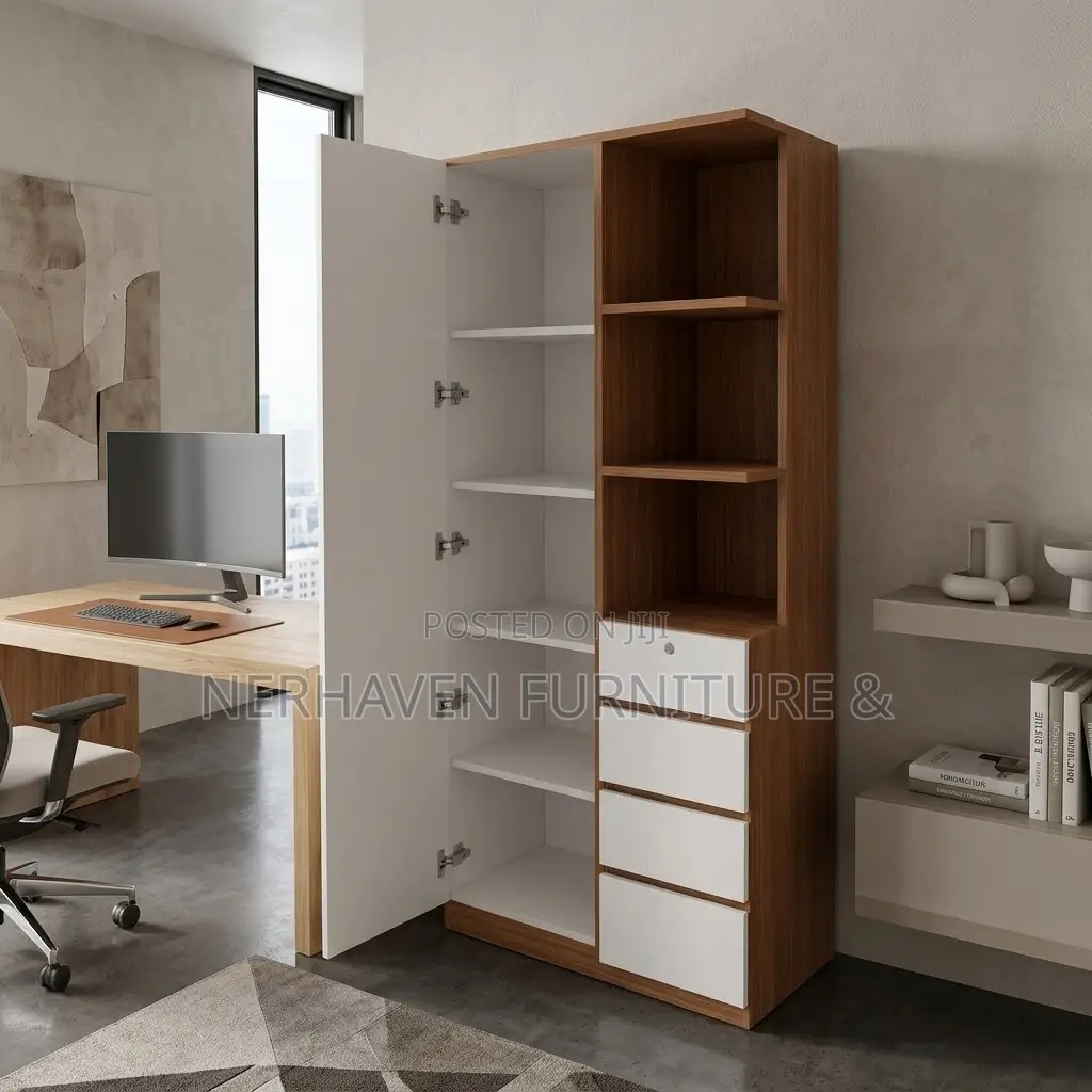 Bookshelf – Modern Wooden Bookcase for Home Office