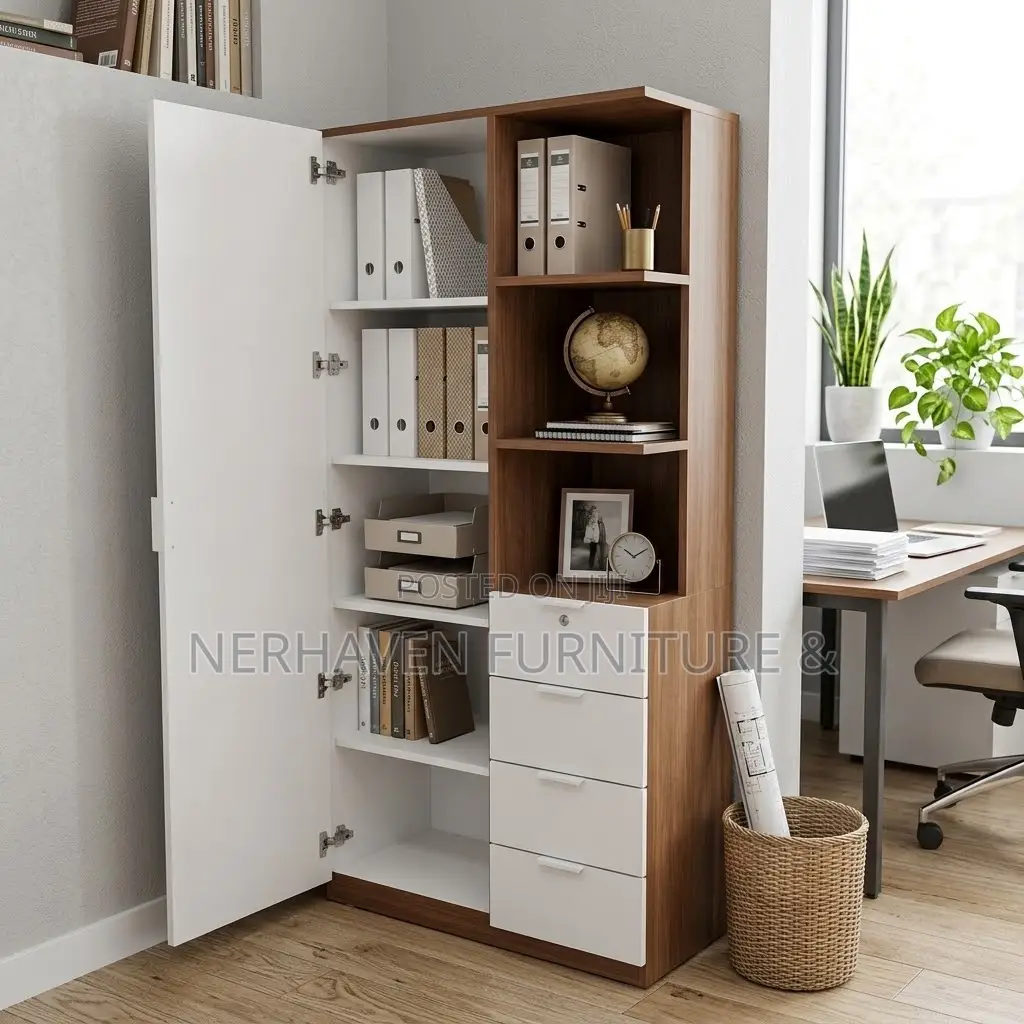 Bookshelf – Modern Wooden Bookcase for Home Office