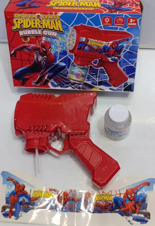 spiderman Bubble Gun - main view