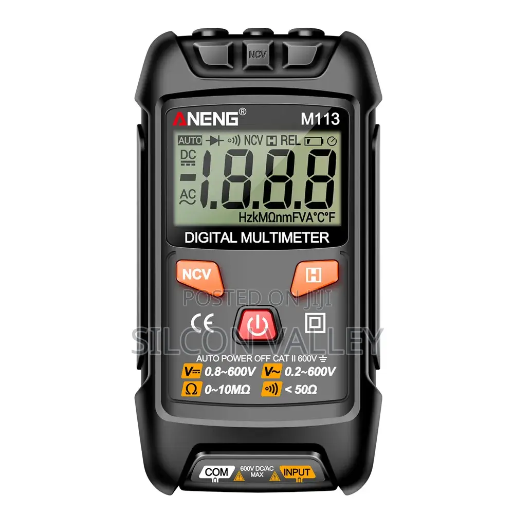ANENG M113 Mini Digital Multimeter AC/DC Voltage Meter 1999 Counts