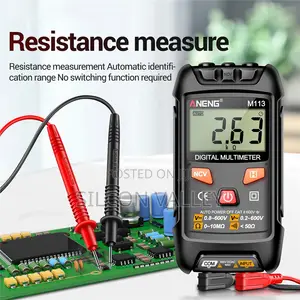 ANENG M113 Mini Digital Multimeter AC/DC Voltage Meter 1999 Counts