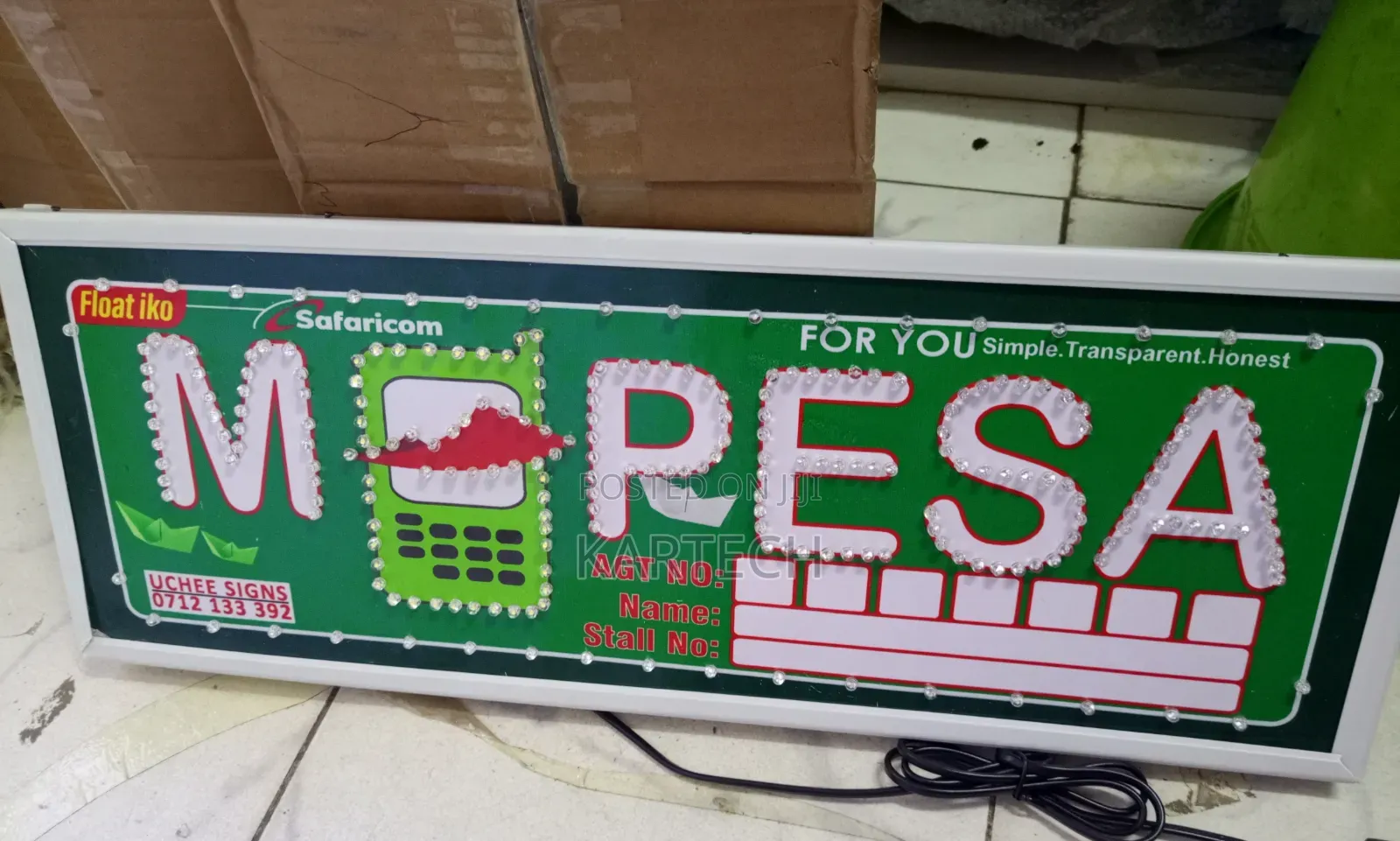 M-Pesa LED Sign Board